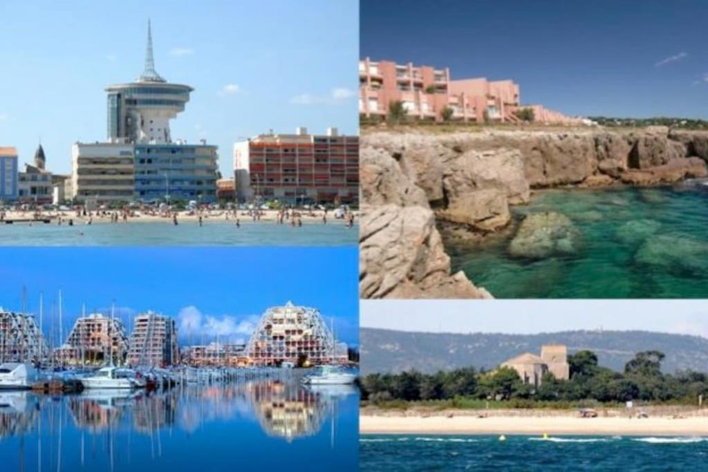 Appartement Palavas Les Flots T2 + Parking Prive Buitenkant foto