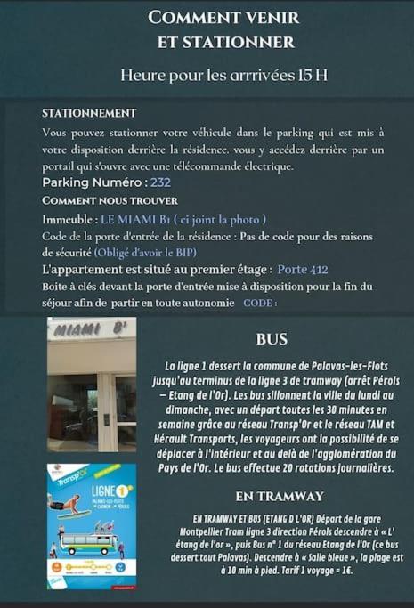 Appartement Palavas Les Flots T2 + Parking Prive Buitenkant foto